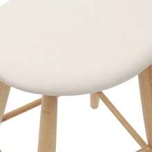 vidaXL Sedie da sala da pranzo 2 pz Naturali 46 x 37 x 63 cm - Castano - Visualizzare 8