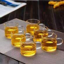 Transparent Glass Cup, Glass Tea Cup With Handle, Borosilicate Glass Tea Cup, Coffee Cup, Transparent Heat-Resistant Design Specially For Hot Drink Lovers - Transparent - View 6