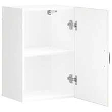 vidaXL Armadio murale da cucina Lucca bianco brillante bois ingénierie - Bianco - Visualizzare 6
