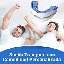 Guarda dental anti ronquidos, detiene el ronquido y el bruxismo,,Guarda dental bruxismo, Guarda dental bruxismo, mejora la calidad del sueño, Libre de BPA y Látex,Protector dental que ayuda a dormir - Una pieza - Ver 8