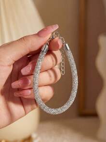 1pc Luxury Shiny Money Bag Bracelet, Unique Women Jewelry, Exquisite And Elegant, Suitable For Dates And Parties - Money Bag Bracelet - View 3