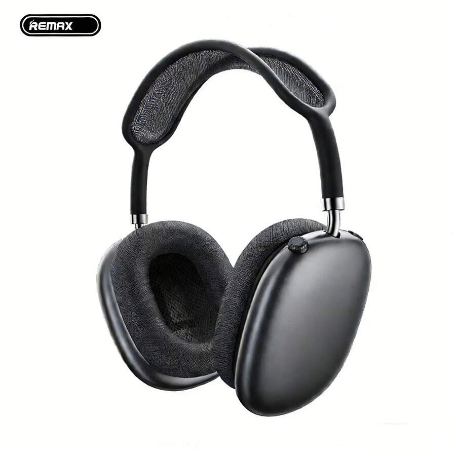 REMAX RB-300HB Over-Ear Headphones: Long Battery Life, High-Quality Sound, Bluetooth 5.4, Comfortable For Extended Wear. - Yadan Black - View 1