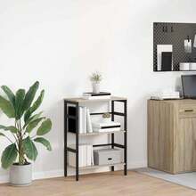 vidaXL Étagère Chêne Sonoma 60 x 29,5 x 81 cm Legno d'ingénierie - Castano - Visualizzare 1