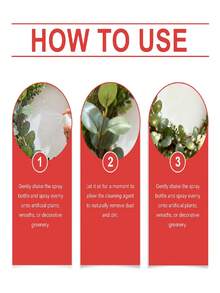 jakehoe 1 flaska 100ml/Glansspray för konstgjorda växter/Lysande spray för juldekorationer, konstgjord grön växtkrans, ljusspray för konstgjorda blommor, bästa presenten till pojkvän och flickvän, slumpmässig leverans i ny eller gammal stil - Multifärgad - Visa 4