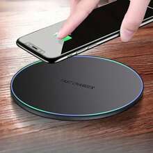 15W Wireless Charger Compatible With IPhone 17, 16, 15, 14, 13, 12, X Pro Max, Induction Fast Charging Pad Base, Compatible With Xiaomi - K8 Disc - View 10