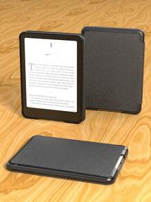 This Kindle Case Is Compatible With Kindle 6-Inch 11th Generation (2022-2024) And 10th Generation (2019), Kindle Paperwhite 5/6/7th Generation (2012-2015) And 10th Generation (2018), 7-Inch 12th Generation (2024), And 6.8-Inch 11th Generation (2021). Fashionable And Minimalist Design, Specially Made For E-Books. Made Of PU Leather And TPU Material. Color: Black. - Black - View 8