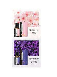 6pcs Aromatherapy Essential Oil Set - 1 Rose, 1 Lavender, 1 Vanilla, 1 Sandalwood, 1 Cherry Blossom, 1 Jasmine, Diffuser, Candle, Aroma Stone, Humidifier, Refill Oil - Mixed Scent - View 10