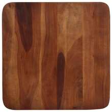 Mesa de bar VidaXL 60 x 60 x 107 cm em madeira maciça de acácia - Castanho - Ver 4