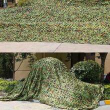 Camo Net Hunting Shooting Camouflage Hide Army Camping Netting Sunshade - Green - View 9