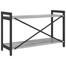 vidaXL Étagère Sonoma gris 40 x 30 x 85 cm Madera de ingeniería - Gris - Ver 7