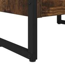 vidaXL Bibliothèque Chêne Fumé 80 x 30 x 155 cm Bois d'ingénierie - Tabac - Voir 9