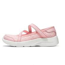 Skechers Mary Jane Casual Shoes For Girls, Breathable Mesh, Lightweight And Comfortable Athletic Shoes - Baby Pink - View 2