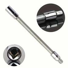 柔性扳手套筒延长杆、加长套筒、套筒延长杆、柔性延长杆、柔性轴连接杆、可弯曲柔性轴力放大杆、弯杆中间连接工具 - A - 查看 7