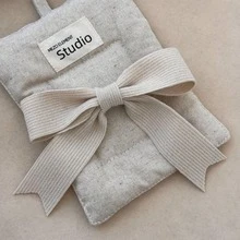 1个针织蝴蝶发夹，柔软针织鸭嘴夹发饰，时尚百搭，适合春、秋、冬季佩戴 - 彩色 - 查看 8