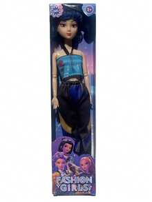 Mattel Witch Girl Combo Fashion Girl Series - Purple Hair/Light Blue Hair/Red Hair Witch Dolls. Movable Girl Toy Witch Girl Combo. Witch Warrior Combo With Purple, Blue And Red Hair. Movable + Exquisite Costumes. Create A Magic Squad As A Back-To-School Gift Toy. An Ideal Gift For Family And Friends. - Multicolor - View 9