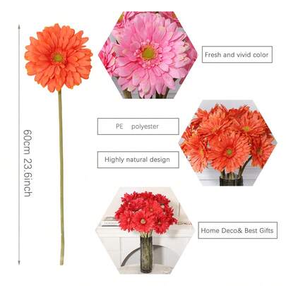 3Pcs Artificial Chr…