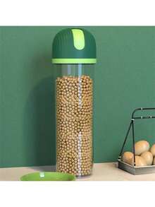 家用面条收纳盒，意面桶，谷物悬挂式意面收纳容器，厨房防潮密封罐 - 彩色 - 查看 14