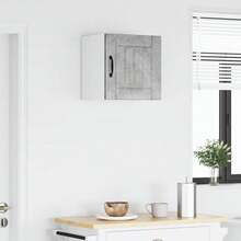 vidaXL Armário de cozinha cinza beton 40 x 31 x 40 cm Bois d'ingénierie - Cinza - Ver 4