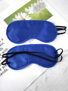 1个/5个/10个装轻便航空级睡眠眼罩，采用高弹涤纶面料，适合所有脸型，男女通用，四季皆宜，是夏季午睡的理想之选，也适合学生、上班族和游戏玩家。有效缓解眼部疲劳。多种颜色可选。 - 彩色 - 查看 8