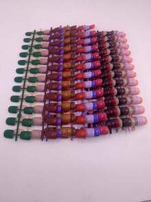 120 chiếc kẹp tóc ngắn hình chữ nhật, bề mặt nhẵn, nhiều màu sắc, 5 chiếc/bộ, mỗi bộ 5 chiếc, màu sắc khác nhau, tươi sáng và trẻ trung, có thể tái sử dụng, phù hợp cho các lễ hội, tiệc tùng và sử dụng hàng ngày của phụ nữ. - Nhiều màu - Xem 5