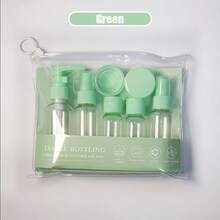 4/2/1pc Portable Travel Bottle Set, Pump Bottle, Lotion Bottle, Spray Bottle, Flip Cap Bottle - Multicolor - View 8