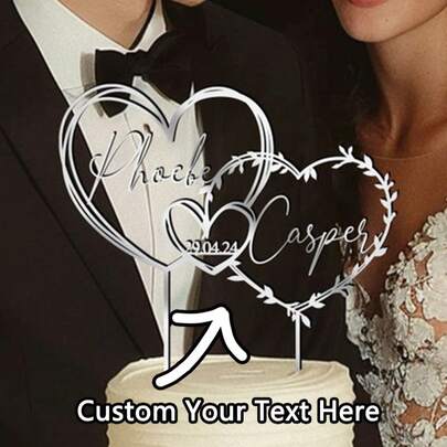 Pancarta personalizada de decoración de pastel de cumpleaños, decoración de pastel de cumpleaños feliz, acrílico personalizado, adecuado para cualquier ocasión, bendición de cumpleaños y aniversario, reunión familiar y de amigos, personalizado