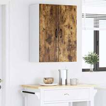 vidaXL Armoire de cuisine Kalmar 2 pcs Chêne fumé 30 x 31 x 80 cm - Tabac - Voir 4