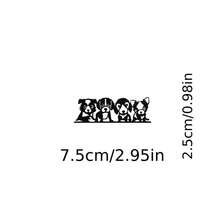 Eine Gruppe süßer Hund Rückspiegel Aufkleber - Rückspiegel Aufkleber, geeignet für Autos, Motorräder, LKWs, Handy, Computer - süße Aufkleber Festival Geschenke, Auto Dekoration Aufkleber - A - Übersicht 3