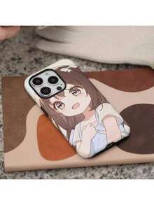 [Shipped from Mexico]La chica pone sus manos en su pecho.Presentamos la nueva serie anti-espía de fundas para teléfonos, funda dos en uno, una funda protectora de cobertura completa adecuada para iPhone 16/15/14/13/12/11 Pro Max Plus. - Blanco - Ver 3