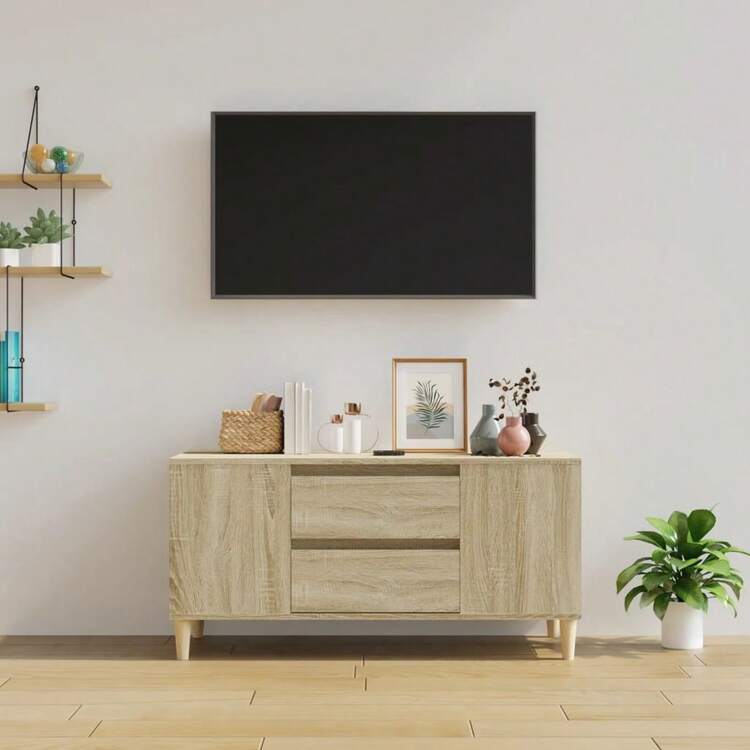 Television Stands & Entertainment Centers - Brown - View 3