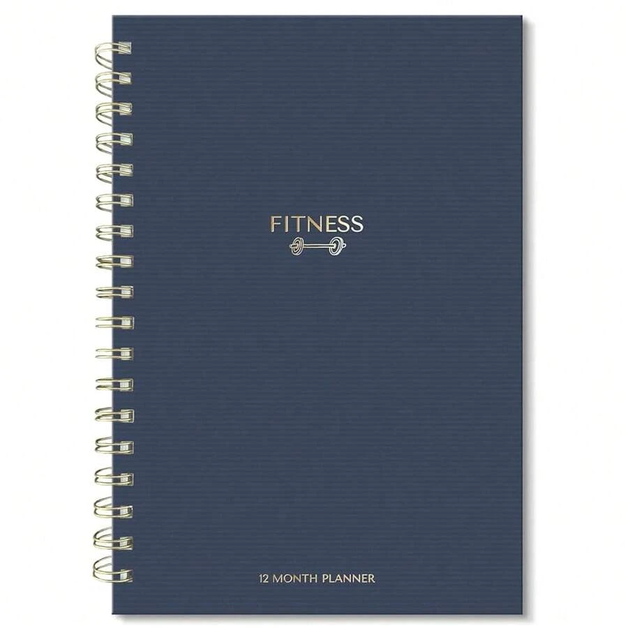 Sweetzer & Orange Fitness Planner Notebook – 6\ X 8.5\ Workout Log Book ...