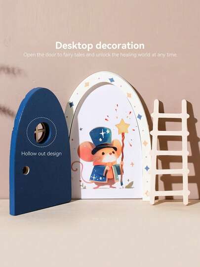 婴儿房仙女门墙饰套装，精致童话主题门饰，婴儿房墙面装饰摆件