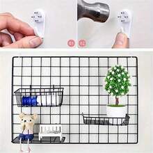 1 Khung trưng bày ảnh phong cách Bắc Âu | Trang trí nhà hiện đại bằng lưới thép, giá treo ảnh gắn tường, bảng ghép ảnh, tấm lưới kim loại gắn tường, khung ảnh tự lắp ráp, giá đựng nhiều ảnh gấp gọn (màu kẹp ngẫu nhiên). Đồ dùng phòng ngủ, trang trí nhà cửa, phụ kiện phòng ngủ, đồ trang trí phòng ngủ. - Nhiều màu - Xem 6