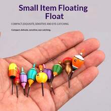 Wholesale Stream Fishing Floats, Short Tail Floats, Rock Trout Stream Cave Carp Chub White Bait Stream Shallow Water Floats - Multicolor - View 1