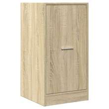 vidaXL Armoire d'apothicaire chêne sonoma 40x41x77,5cm en ingénierie - Tabac - Voir 3