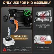 D1S D2S D3S D4S High Brightness Headlight Bulbs