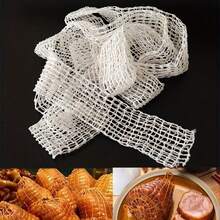 1pc Meat Netting, Suitable For Ham, Sausage And Hot Dogs - Butcher's Packaging Twine, Easy To Operate And Use In Kitchen, Sausage Net, Sausage Stuffer