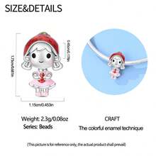 1PC Silver-Plated Heart Envelope Mandarins POST Mailbox Heart Pendant Zirconia Gem, Pink Heart Zirconia Pendant Enamel Romantic Rose Beads, Cute Sweet Strawberry Girl, Heart Cherry Blossom Fire Arts Draft Gem Painting Board Heart Brush Set Of Three, Rose Red Zirconia Gem Lotus Beads, Pink And White Zirconia Gem Lotus Pendant Beads, Suitable For DIY Bracelets, Necklaces And Other Jewelry, A Must-Have For Perfect Bracelets, Top Choice For Gifts ... - Multicolor - View 5