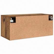 vidaXL Mobile da Parete Bois ancien 80 x 36,5 x 35 cm Bois d'ingénierie - Castano - Visualizzare 8
