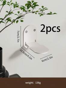 Bộ 1/2/4 kệ treo tường, giá sách vô hình, kệ trưng bày treo tường, thích hợp cho văn phòng, phòng chơi game, nhà bếp, có thể dùng để đựng sách, cây cảnh và đồ trang trí nhà cửa. Kệ lưu trữ treo tường, không cần lắp ráp. - Nhiều màu - Xem 11