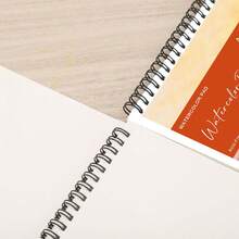 Artist Grade A4 /A5Watercolor Pad With Coastal Sunset Landscape Cover - 30 Sheets Acid-Free Thick Paper - Heavy-Duty Spiral Binding Art Book For Watercolor & Gouache Painting - Ideal For Artists, Students, Hobbyists (Top Art Gift Pick),Hardcover Binding