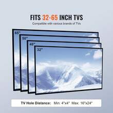 TV Stand Mount, Swivel Tall TV Stand For 32 To 65 Inch TVs, Height Adjustable Portable Floor TV Stand With Tempered Glass Base For Bedroom, Living Room - 黑色 - 查看 6