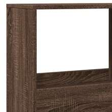 vidaXL Bibliothèque chêne marron 100x33x155,5 cm ingénierie du bois - Tabac - Voir 7
