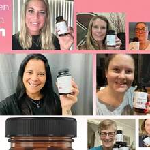 Happy Mammoth Natural Hormone Harmony - Non-GMO Hormonal Support For Women, Gentle Relief For Menopause, Perimenopause & Hot Flashes, 72 Capsules - 1瓶 - 查看 6