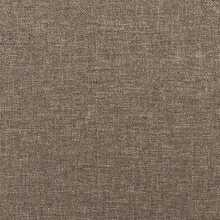 vidaXL Tête de lit avec oreilles Taupe 183x23x78/88 cm Tissu - Gris - Voir 8