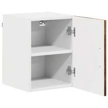 vidaXL Armário de cozinha Kalmar 2 pcs Chêne fumé 30 x 31 x 40 cm - Castanho - Ver 5