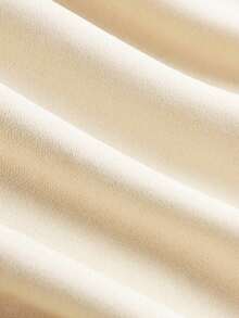 纯色套头卫衣，可爱Y2K风格女式卫衣，秋季返校季女装，落肩长袖休闲女式卫衣，2025新款秋季女装，冬季女装 - 杏色 - 查看 4