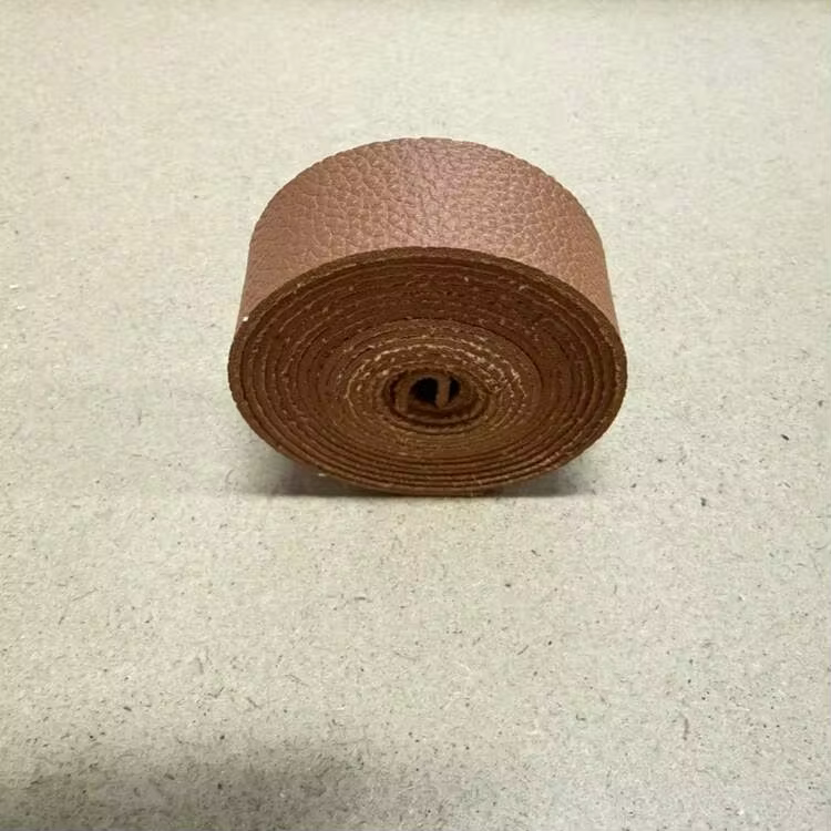 71-Inch Long, 1-Inch Wide Genuine Leather Strap With Lychee Texture, Brown Color, Suitable For DIY Crafts, Pet Collars, Leashes, Belts, Keychains, Watch Bands And More - Multicolor - View 8