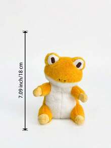 1个18厘米/7.09英寸毛绒壁虎玩偶 - 可爱的小蜥蜴毛绒玩具，儿童节女孩生日礼物，圣诞节礼物，节日礼物，动物毛绒玩偶，生日礼物，蜥蜴玩偶