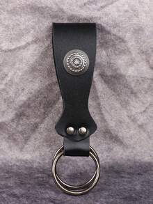 1pc PU Leather Skirt Clip For Medieval Viking Belts Renaissance Skirt Hike Faire LARP Cosplay Costumes (Without Waist Belt) - A - View 12